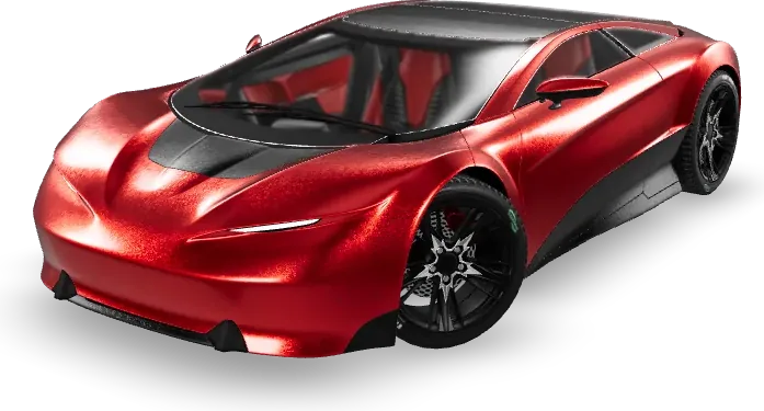 A sports car, representing automotive F&I products